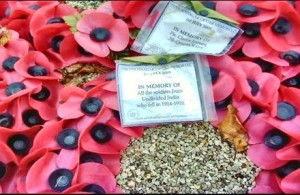 Wreath in memory of WW1 Indian Army 