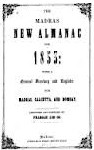 Madras Almanac 1859