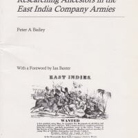 Researching ancestors in the East India Company Armies
