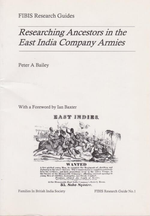 Researching ancestors in the East India Company Armies