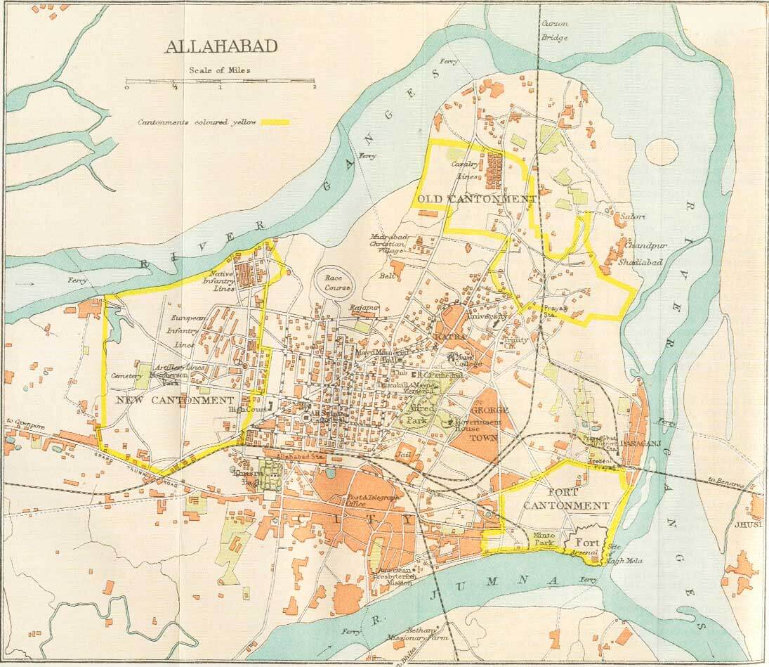 Allahabad map
