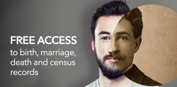 You are currently viewing FREE ACCESS to birth, marriage, death and census records on findmypast