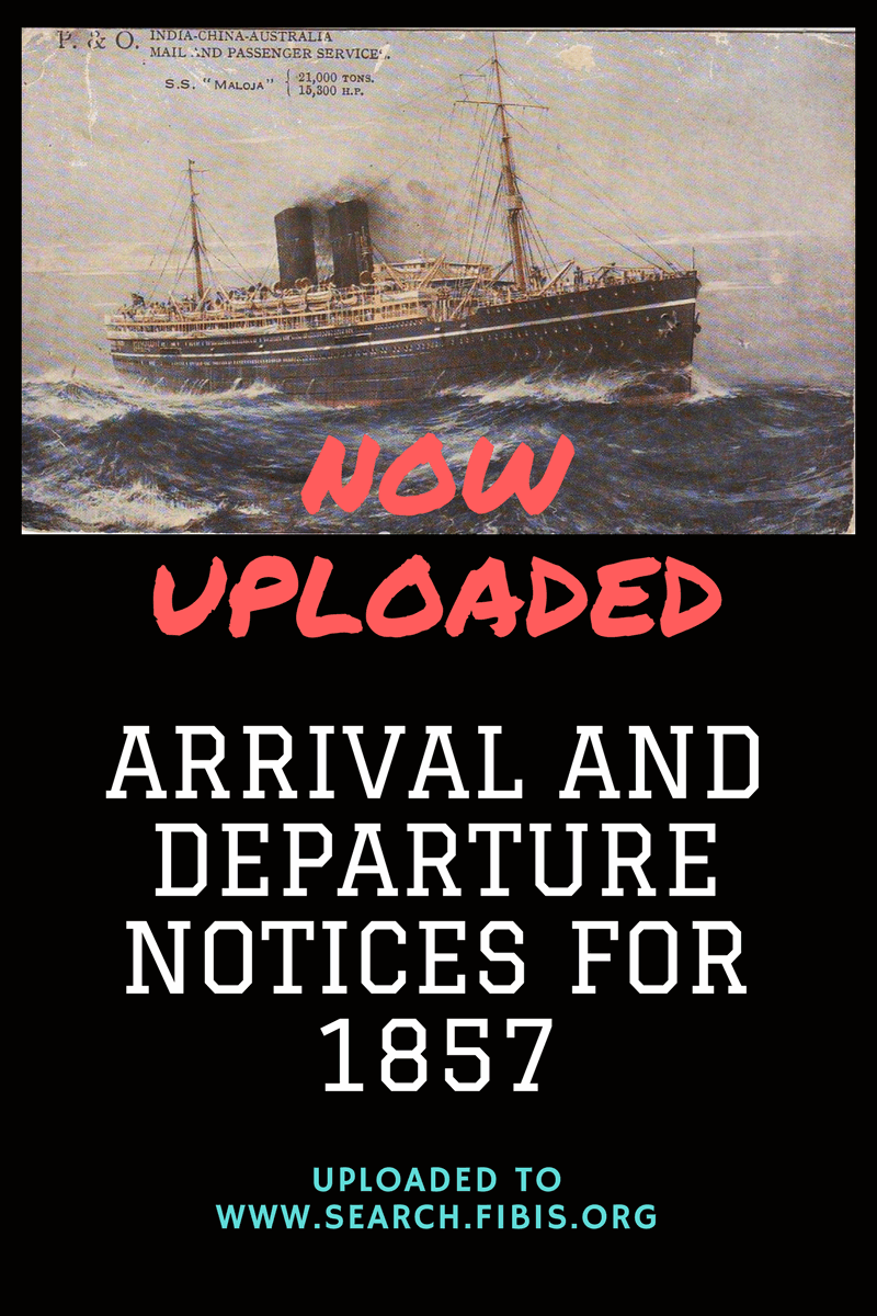 arrival and departure notices 1857