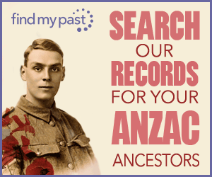 The Free Access findmypast were offering to mark ANZAC Day has come to an end, but now they are offering 10% off a year‘s records access for Findmypast.com.au!