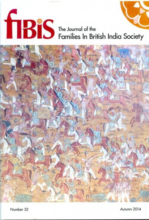 FIBIS Journal 33 cover image