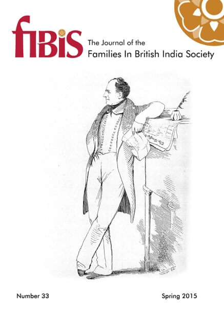 FIBIS Journal 33 Cover image