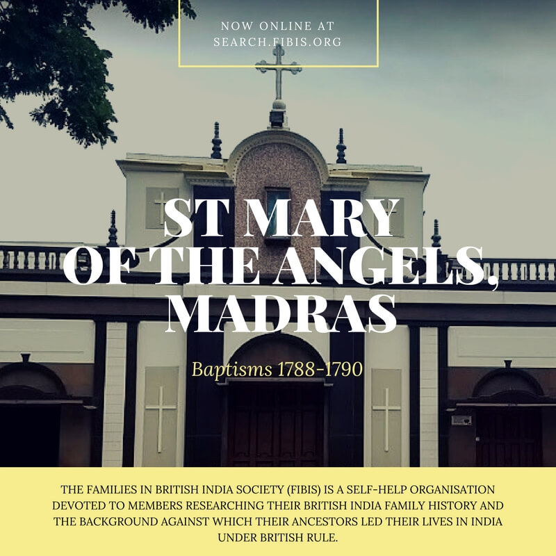 St Mary of the Angels, Madras 1788-1790