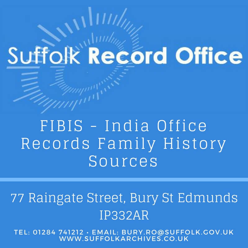 FIBIS - India Office Records Family History Sources