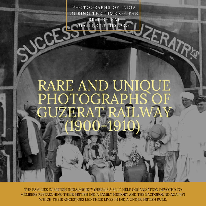You are currently viewing Rare and unique photographs of opening of the Guzerat Railway