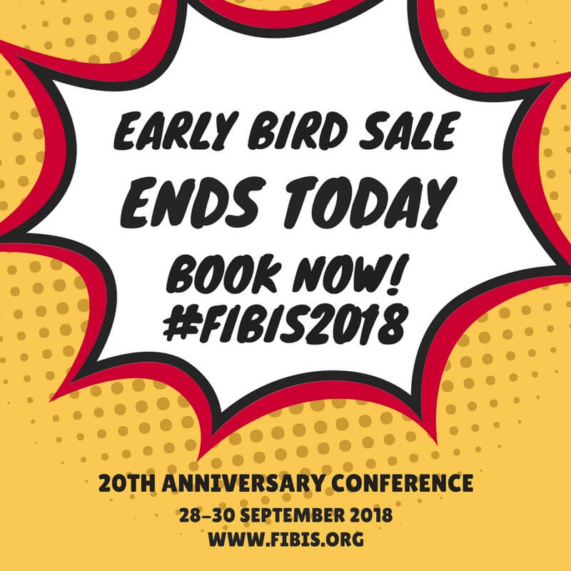 You are currently viewing 20th Anniversary Conference Early Bird Sale ENDS TODAY!