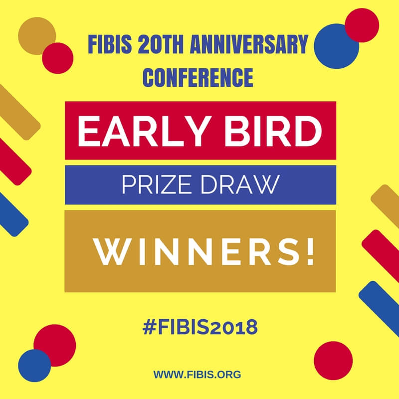 Conference Early Bird Prize Draw Winners FIBIS Genealogy
