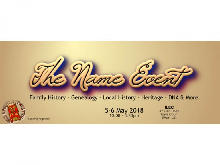 You are currently viewing The Name Event 5/6 May