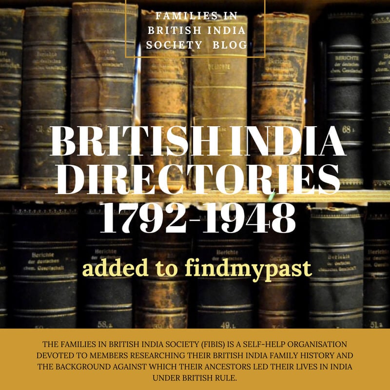 British india directories 1792-1948