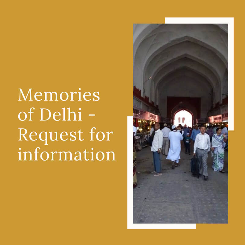 Memories of Delhi