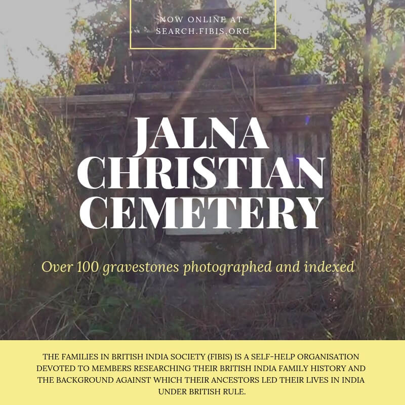 You are currently viewing Jalna Christian Cemetery – over 100 graves photographed and transcribed