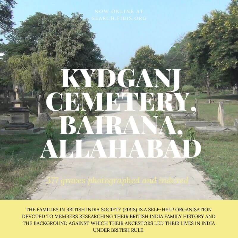Kydganj Cemetery, Bairana, Allahabad