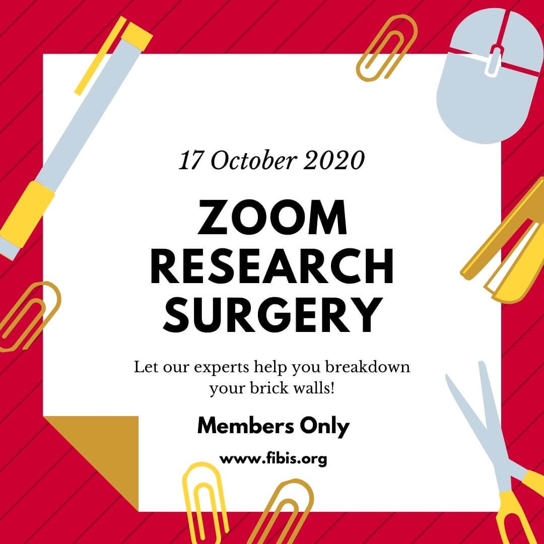 You are currently viewing Research Surgery 17 October 2020