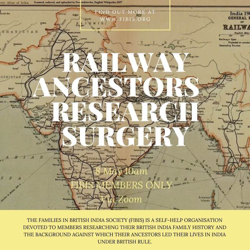 Read more about the article Railway Ancestors Research Surgery