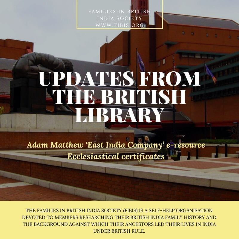 Read more about the article Updates from the British Library