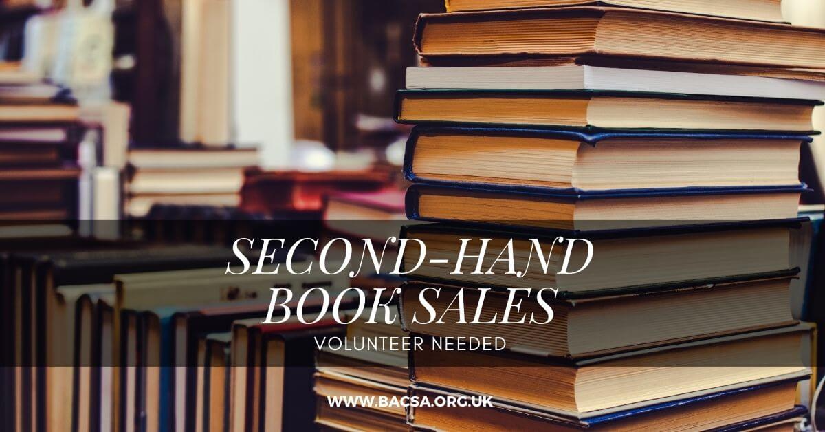 second-hand book sales volunteer
