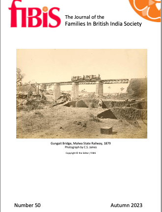 FIBIS Journal 50 cover image